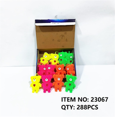 23067 HỘP BÓNG BÓP TAY GẤU ĐÈN 12C