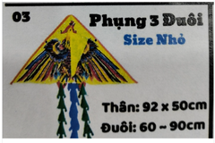 LV25 DIỀU PHỤNG 3 ĐUÔI NHỎ