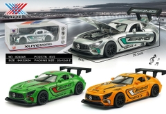 K240A8  HỘP XE HƠI CẢN SAU SẮT MÔ HÌNH, MỞ CỐP TRƯỚC PIN NÚT NHẠC ĐÈN