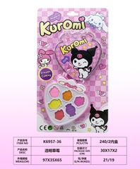 K6957-36  VỈ PHẤN TRANG ĐIỂM 1 TẦNG DÂU SANRIO