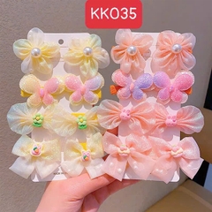 KK035 KẸP BÔNG HOA 2V