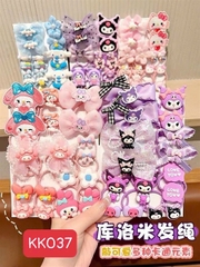 KK037 KẸP SANRIO CỘT TÓC 2V
