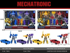 L010-A66  HỘP ROBO BIẾN HÌNH XE HƠI 2C