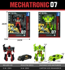 L015-129  HỘP ROBO BIẾN HÌNH XE HƠI 1C