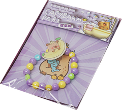 3212B/TL-PURPLE VÒNG TAY HẠT CAPYBARA MÀU TÍM LẺ 1 CÁI