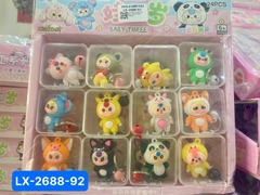 LX-2688-92 HỘP 24C MÓC KHÓA BABY THREE