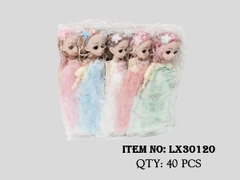 LX3102  TÚI BABY 1C KHỚP, MẮT THỦY TINH