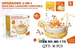 ME-173  HỘP TRÒ CHƠI TUNG HỨNG VỊT PIN