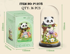 P1278  HỘP LOGO RÁP GẤU TRÚC 999 MIẾNG