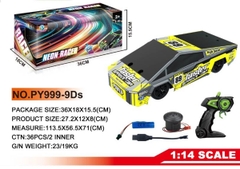 PY999-9DS  HỘP XE HƠI ĐUA ĐIỀU KHIỂN 7 ĐỘNG TÁC, CÓ SẠC