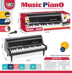 Q-679  HỘP ĐÀN PIANO PIN 32 PHÍM, MICRO, CÓ CHÂN
