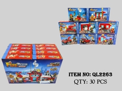 QL2263  HỘP LOGO RÁP CỨU HỎA HỘP 16C