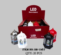 SH-1987  HỘP ĐÈN TRANG TRÍ NOEL 12C