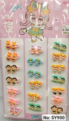 SY900 VỈ 20C KẸP TÓC BABY CRY