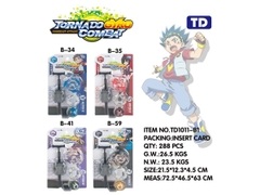 TD1011-B1  VỈ CON QUAY SẮT 1C + DÂY KÉO