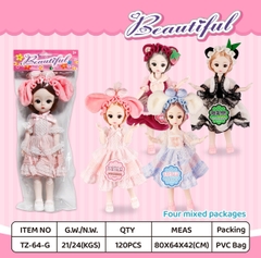 TZ-64-G  TÚI BABY 1C KHỚP, MẮT THỦY TINH ĐỦ MẪU