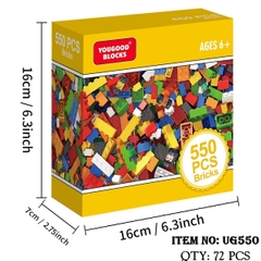 UG550  HỘP LOGO RÁP 550 MIẾNG