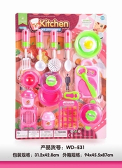 WD-E31  VỈ BẾP, THỚT, NỒI, LÒ NƯỚNG, RỔ, ỐP LA