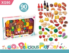 XG90  HỘP BẾP BÁNH, KEM, TRÁI CÂY 90 MÓN