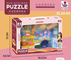 XL24-03  HỘP BẾP XE ĐẨY, BÌNH LỌC NƯỚC, BÁNH MÌ, HAMBUGER