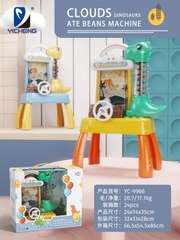 YC-9966  HỘP MÁY BẮT BÓNG PIN VÔ LĂNG KHỦNG LONG CÓ CHÂN