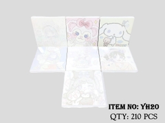 YH20  TRANH TÔ MÀU NƯỚC ĐỦ MẪU ĐÓNG KHUNG 20x20