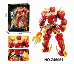 Z46061  HỘP LOGO RÁP ROBO TAM QUỐC CHÍ TRƯƠNG PHI 307 MIẾNG