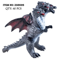 ZS6626  TÚI THÚ KHỦNG LONG 3 ĐẦU PIN 1C