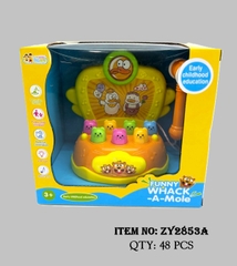 ZY2853A  HỘP ĐẬP CHUỘT VỊT PIN 7C + 1C BÚA