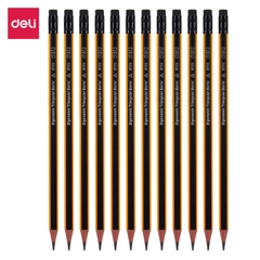 Bút chì gỗ Deli 37013 2B (12)
