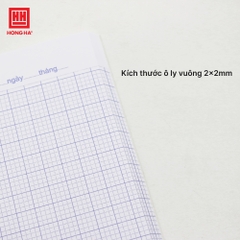 Tập SV Hồng Hà 0767 Góc Nhỏ 4 ô ly 200tr 80gsm (5/50)