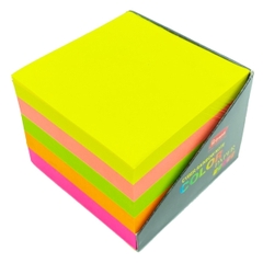 Giấy notes 3x3 5 màu 600 tờ không keo Grand TMG-8516