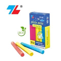 Phấn màu không bụi Thiên Long DC-007 (10 viên/ hộp) (100)