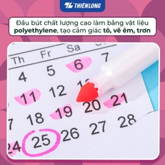 Bút lông màu Fiber Pen Thiên Long Colokit FP-C03 20 màu ngòi chóp