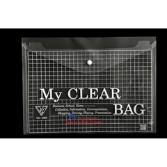 Bìa nút my clear F4 VC-360 25x35cm A4 (12 cái/ xấp) (840)