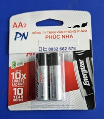 Pin Energizer 2A 1.5V AA LR6 BP2 E91 (20 vỉ/ hộp)