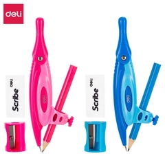 Bộ dụng cụ HS 8 món vỉ giấy Deli G30001