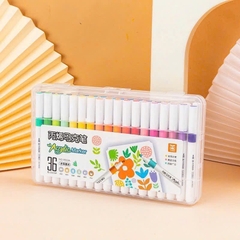 Bút lông màu acrylic marker 9053A thân tròn 1 đầu - 12 màu/ 24 màu/ 36màu/ 48màu/ 60màu/ 80màu