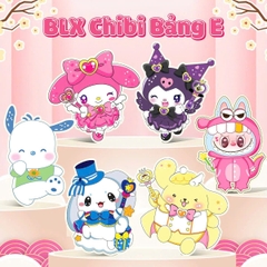 Bao lì xì chibi nhân vật hoạt hình