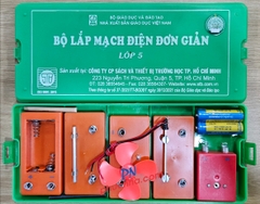 Bộ lắp mạch điện đơn giản Lớp 5 STB NTP (20) (thủ công kĩ thuật điện môn công nghệ)