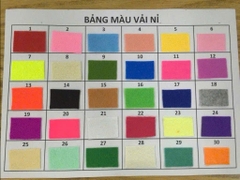 Vải nỉ 0.9m x 0.9m (nhiều màu)