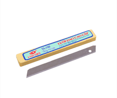 Lưỡi dao rọc giấy Unicorn SL100 9mm hộp hồng ống vàng CH (10)