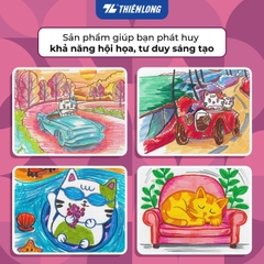 Bút lông màu Fiber Pen Thiên Long Colokit FP-C03 20 màu ngòi chóp