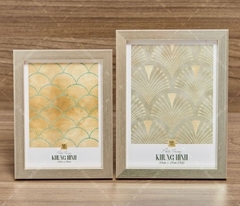 Khung ảnh 13x18cm Viền trơn 1.5cm (6 màu) Thảo Tranh