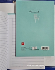 Tập SV Deli B554-120 120tr 70gsm kẻ ngang (5/80)
