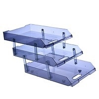 Kệ hồ sơ 3 tầng trượt mica A4 Xukiva 169-3