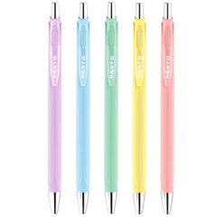 Bút bi Thiên Long GEL-B015 pazto - Mực Xanh 0.5mm  (5)