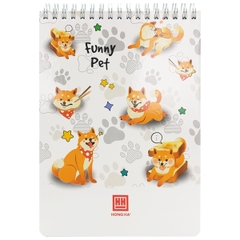 Sổ lò xo A5 Hồng Hà 4164 dọc 70gsm 200tr