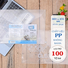Bìa nút Thiên Long FO-CBF04 F4 260x360mm dày (10)