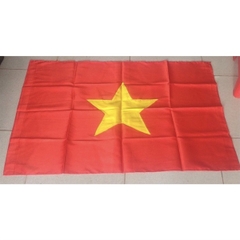 Lá cờ tổ quốc, cờ đỏ sao vàng 70x100cm thường